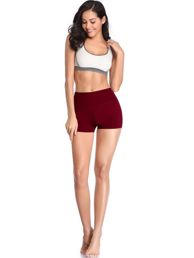 CADMUS Outdoorfun Women'S Stretch Fitness Running Shorts with Pocket Quick Dry Breathable Comfortable