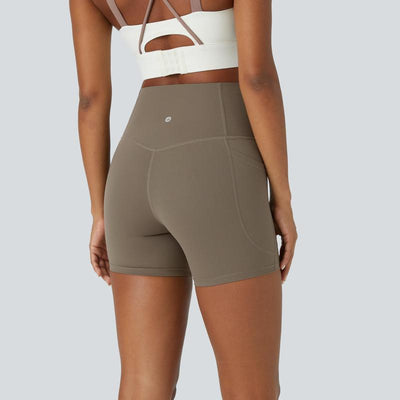 Halara Ultrasculpt Socinched High Waisted Tummy Control Side Pocket Shaping Training Biker Shorts #Outdoorfun