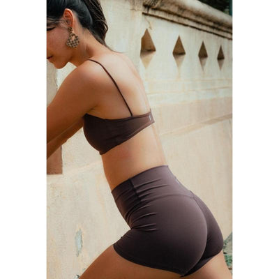 Mia Shorts – No Front Seam High-Waist Booty Shorts 4"