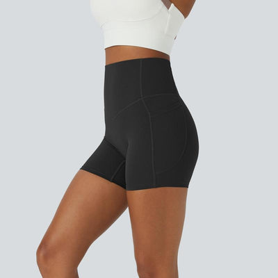 Halara Ultrasculpt Socinched High Waisted Tummy Control Side Pocket Shaping Training Biker Shorts #Outdoorfun
