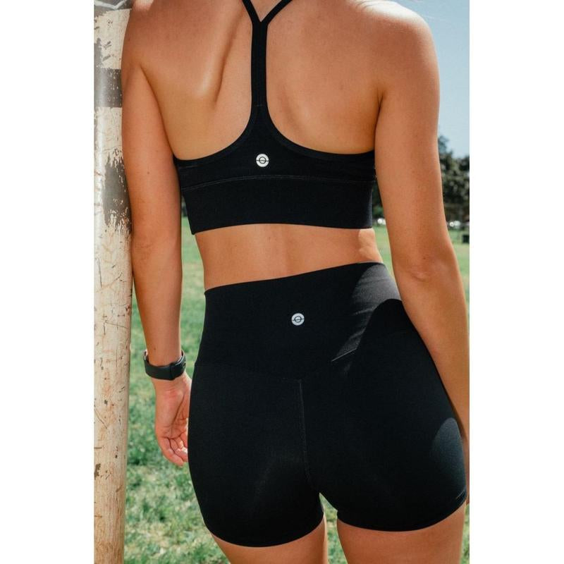 Mia Shorts – No Front Seam High-Waist Booty Shorts 4"