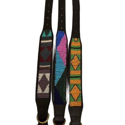 Maasai Beaded Dog Collar - Traditional East African Accessory for Your Pet